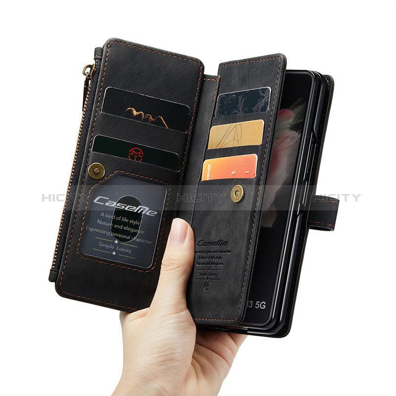 Coque Portefeuille Livre Cuir Etui Clapet C05S pour Samsung Galaxy Z Fold3 5G Plus