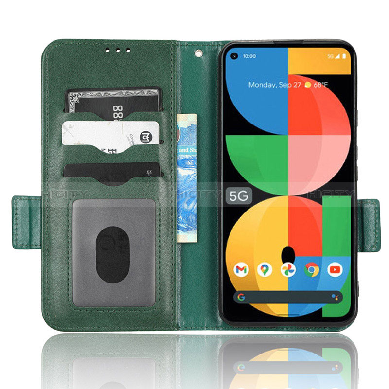 Coque Portefeuille Livre Cuir Etui Clapet C05X pour Google Pixel 5a 5G Plus