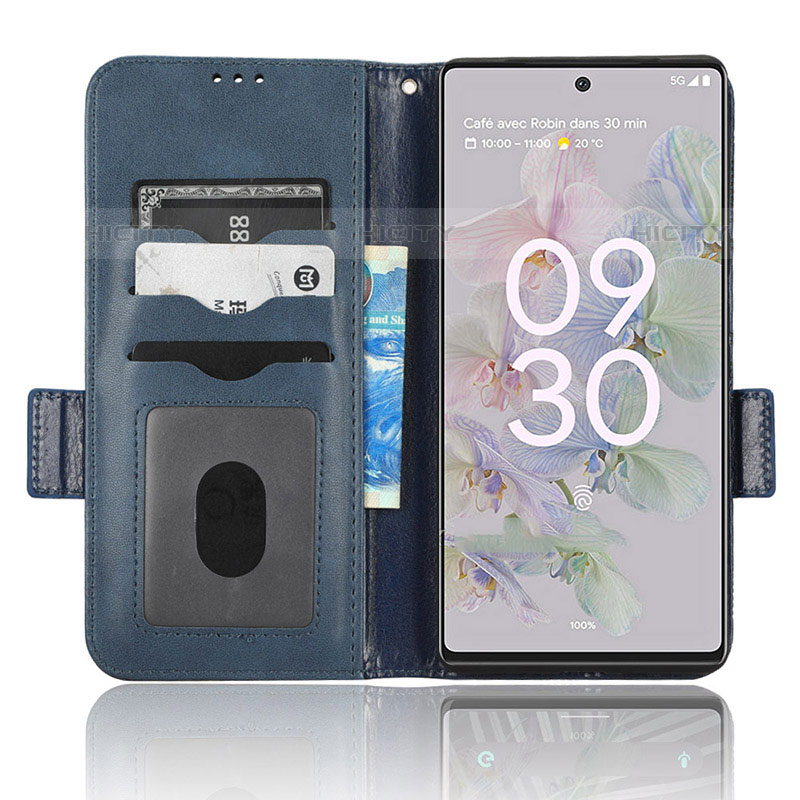 Coque Portefeuille Livre Cuir Etui Clapet C05X pour Google Pixel 6a 5G Plus