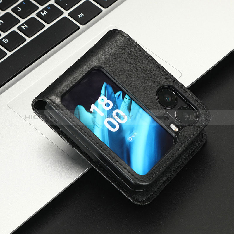 Coque Portefeuille Livre Cuir Etui Clapet C05X pour Oppo Find N2 Flip 5G Plus