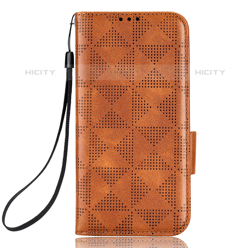 Coque Portefeuille Livre Cuir Etui Clapet C05X pour Samsung Galaxy Z Fold5 5G Marron Plus