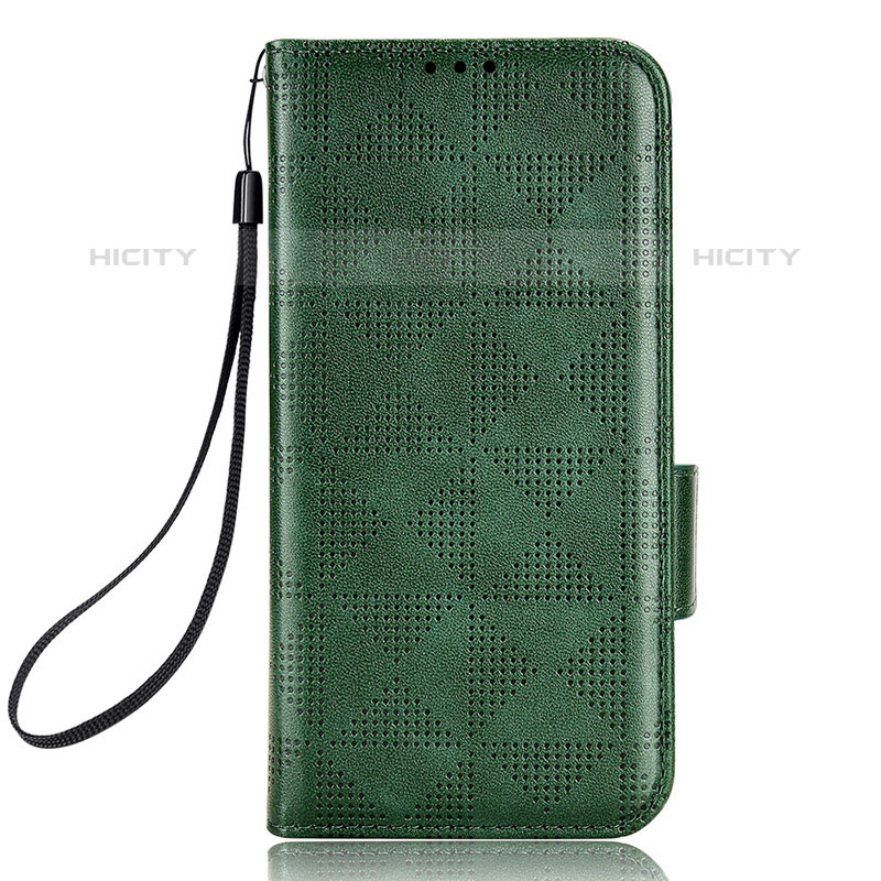 Coque Portefeuille Livre Cuir Etui Clapet C05X pour Samsung Galaxy Z Fold5 5G Vert Plus