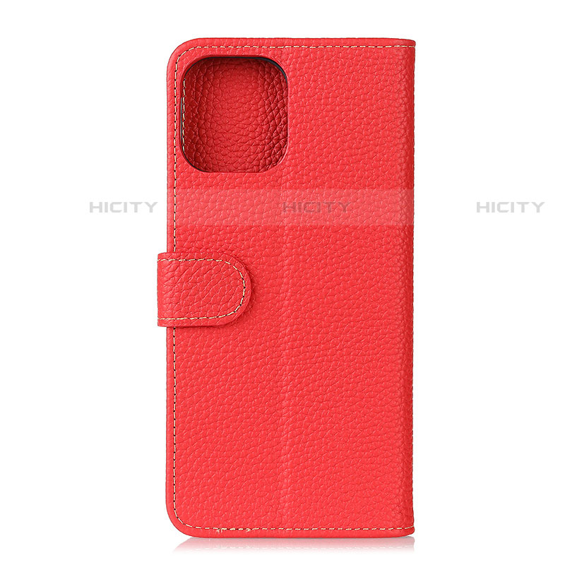 Coque Portefeuille Livre Cuir Etui Clapet C06 pour Xiaomi Mi 11 Lite 4G Rouge Plus