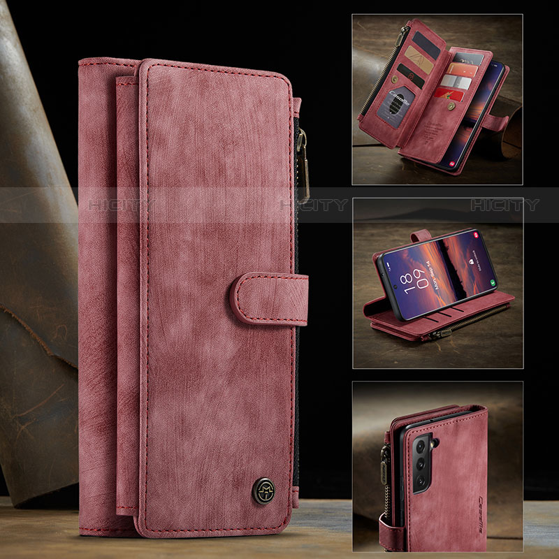 Coque Portefeuille Livre Cuir Etui Clapet C06S pour Samsung Galaxy S21 5G Plus