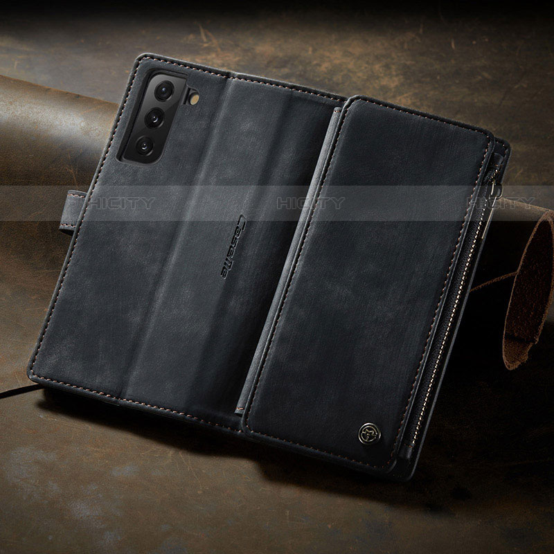 Coque Portefeuille Livre Cuir Etui Clapet C06S pour Samsung Galaxy S21 5G Plus