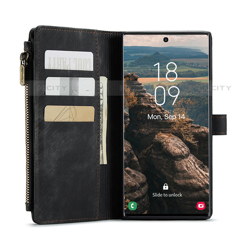 Coque Portefeuille Livre Cuir Etui Clapet C06S pour Samsung Galaxy S23 Ultra 5G Plus