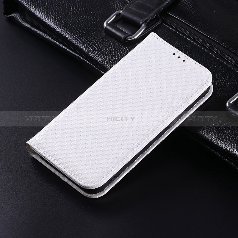 Coque Portefeuille Livre Cuir Etui Clapet C06X pour Google Pixel 6 5G Blanc Plus