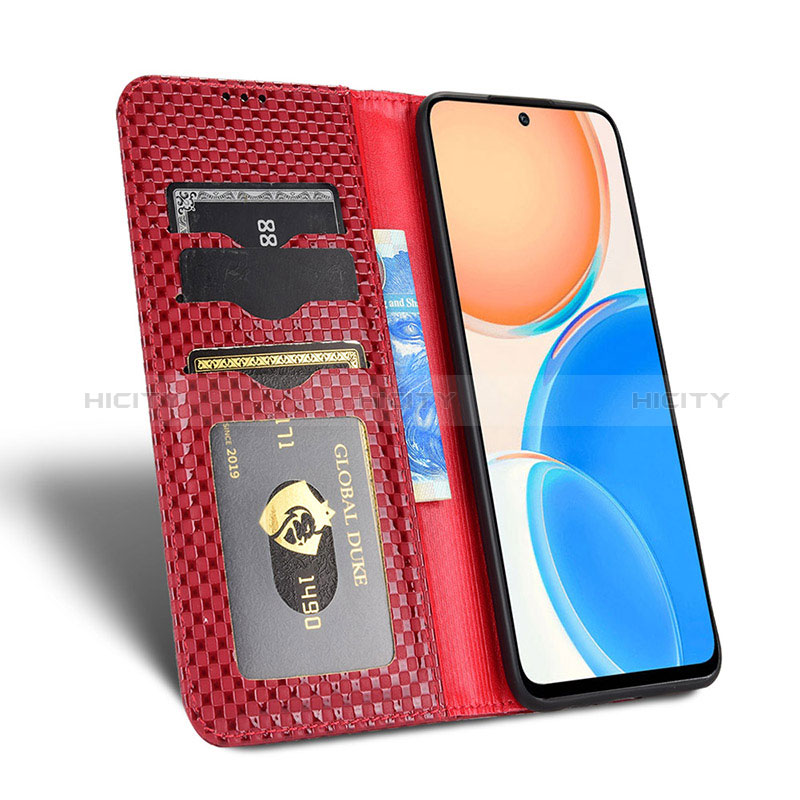 Coque Portefeuille Livre Cuir Etui Clapet C06X pour Huawei Honor X8 4G Plus