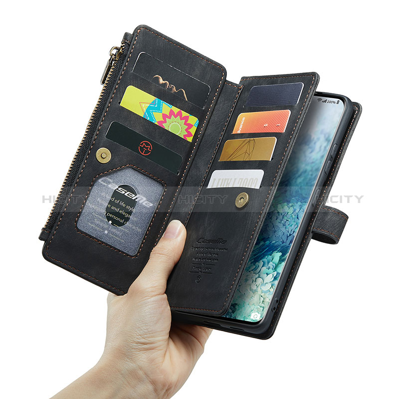 Coque Portefeuille Livre Cuir Etui Clapet C07S pour Samsung Galaxy S20 Plus Plus