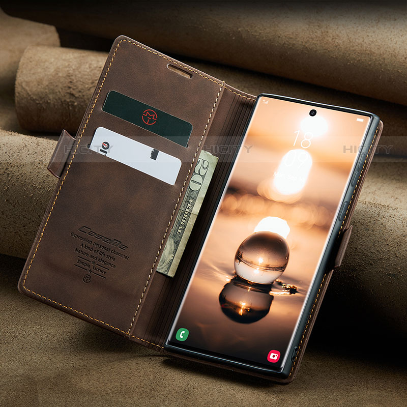 Coque Portefeuille Livre Cuir Etui Clapet C10S pour Samsung Galaxy S21 Ultra 5G Plus