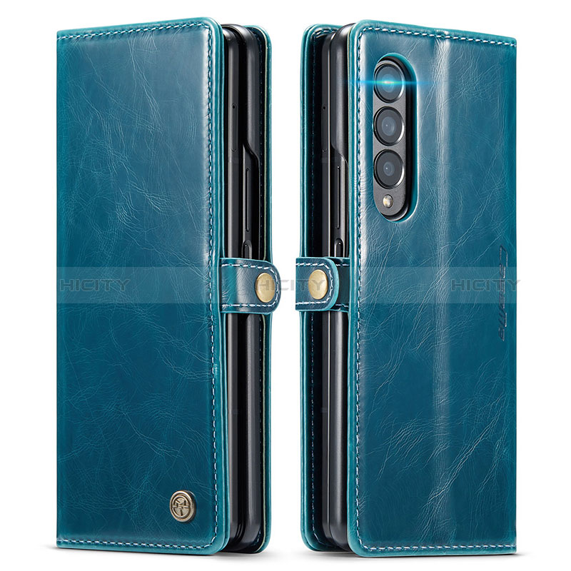 Coque Portefeuille Livre Cuir Etui Clapet CS2 pour Samsung Galaxy Z Fold3 5G Plus