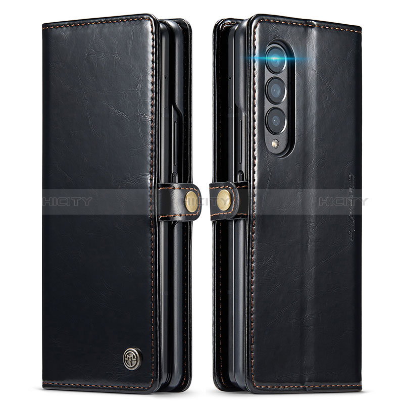 Coque Portefeuille Livre Cuir Etui Clapet CS2 pour Samsung Galaxy Z Fold3 5G Plus