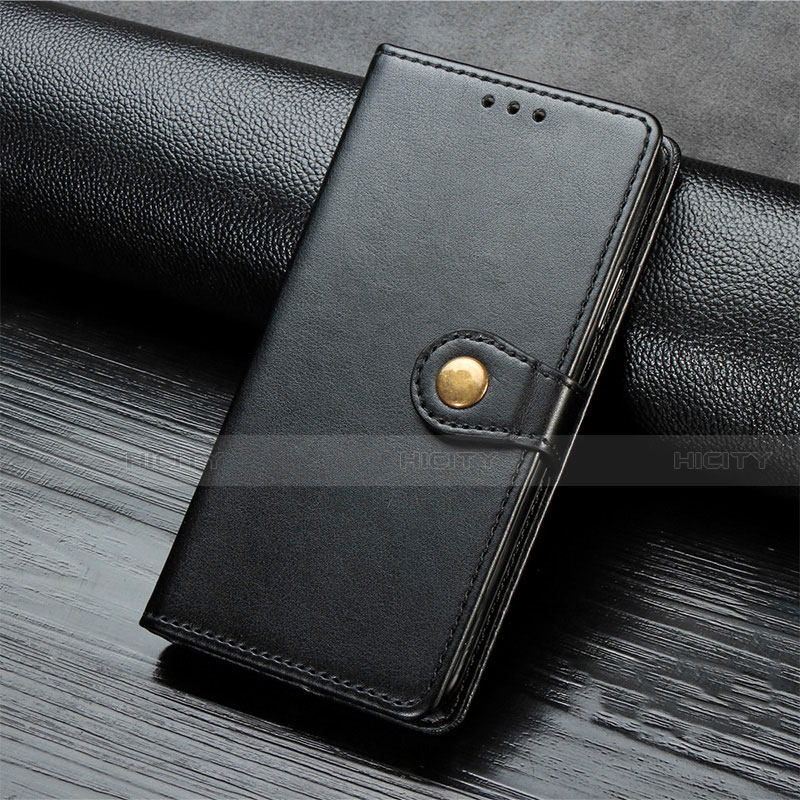 Coque Portefeuille Livre Cuir Etui Clapet D01 pour Xiaomi Mi Note 10 Pro Noir Plus