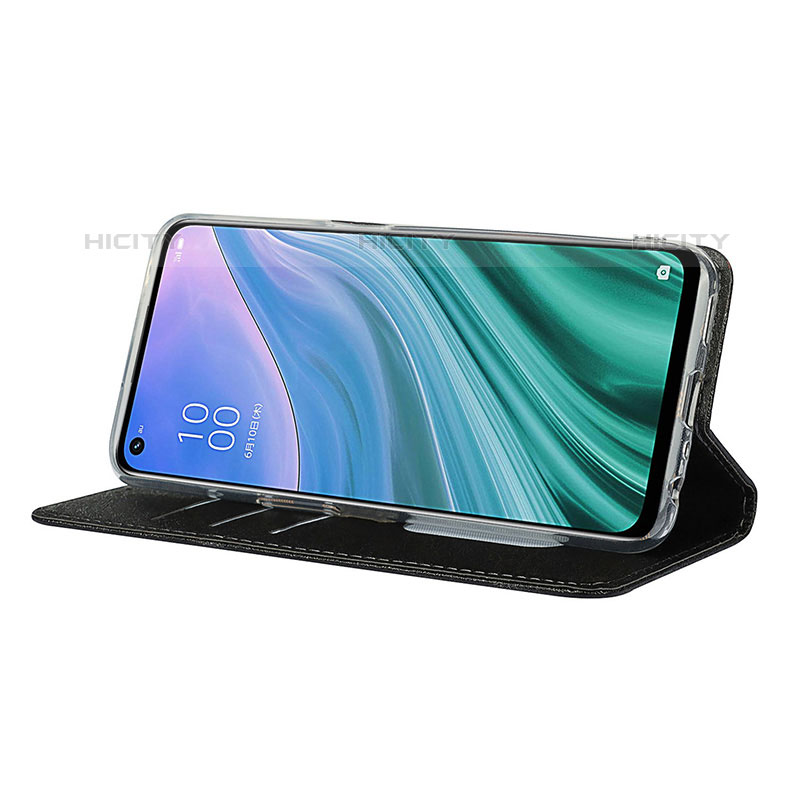 Coque Portefeuille Livre Cuir Etui Clapet D01T pour Oppo A93 5G Plus