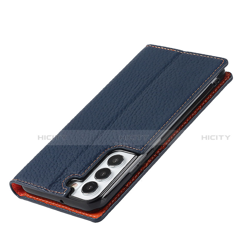 Coque Portefeuille Livre Cuir Etui Clapet D01T pour Samsung Galaxy S21 5G Plus