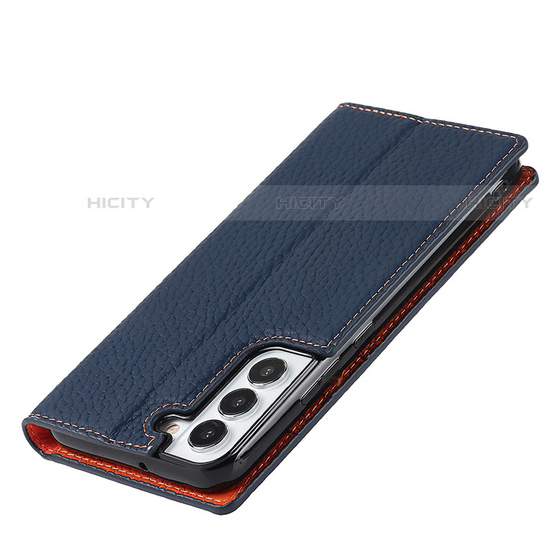 Coque Portefeuille Livre Cuir Etui Clapet D01T pour Samsung Galaxy S22 5G Plus