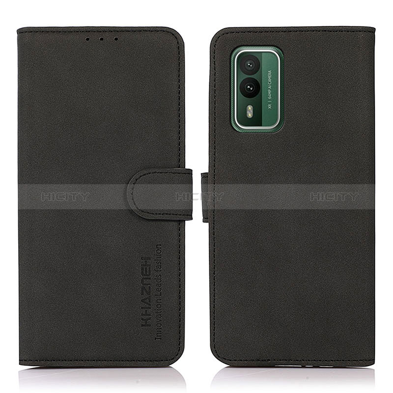 Coque Portefeuille Livre Cuir Etui Clapet D01Y pour Nokia XR21 Noir Plus