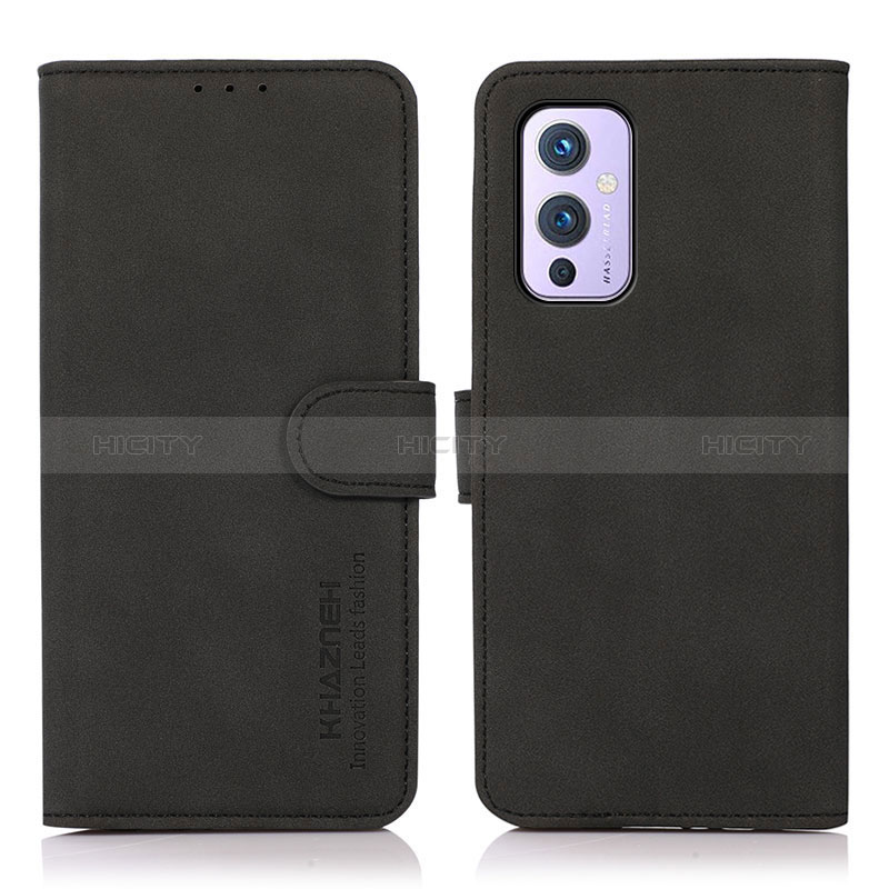 Coque Portefeuille Livre Cuir Etui Clapet D01Y pour OnePlus 9 5G Noir Plus