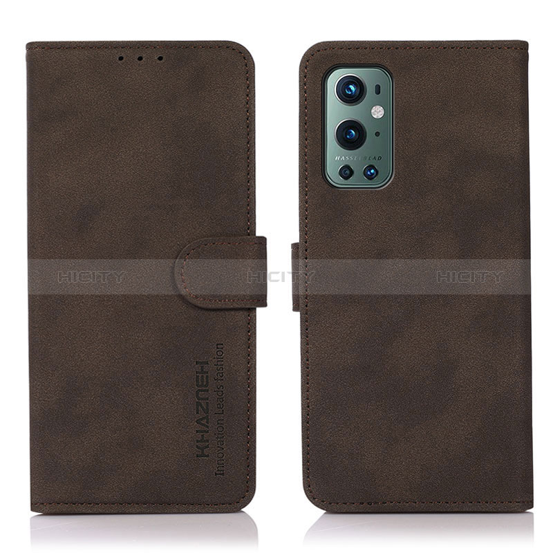 Coque Portefeuille Livre Cuir Etui Clapet D01Y pour OnePlus 9 Pro 5G Marron Plus