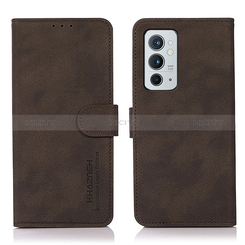 Coque Portefeuille Livre Cuir Etui Clapet D01Y pour OnePlus 9RT 5G Marron Plus