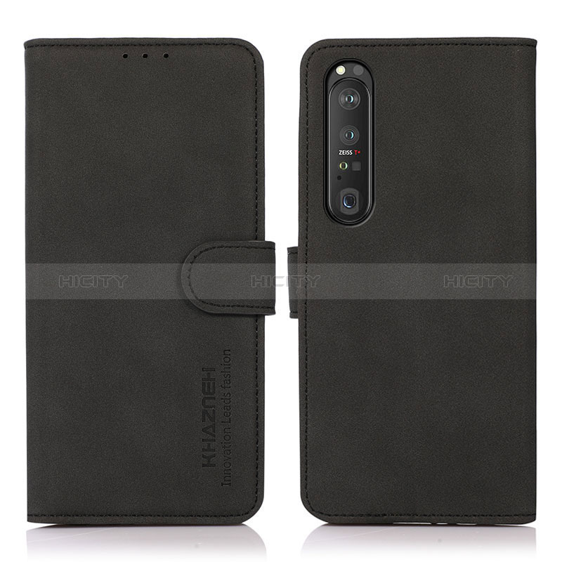 Coque Portefeuille Livre Cuir Etui Clapet D01Y pour Sony Xperia 1 III Noir Plus