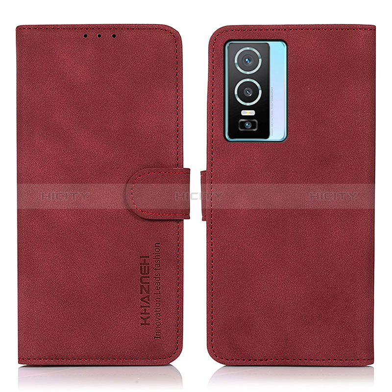 Coque Portefeuille Livre Cuir Etui Clapet D01Y pour Vivo Y76s 5G Plus