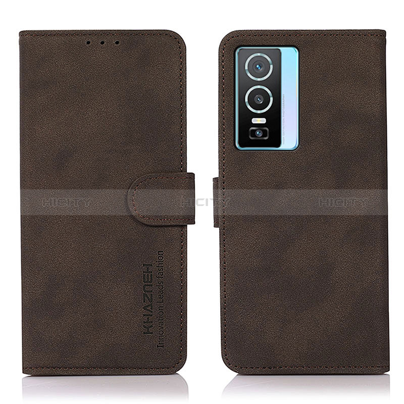 Coque Portefeuille Livre Cuir Etui Clapet D01Y pour Vivo Y76s 5G Plus