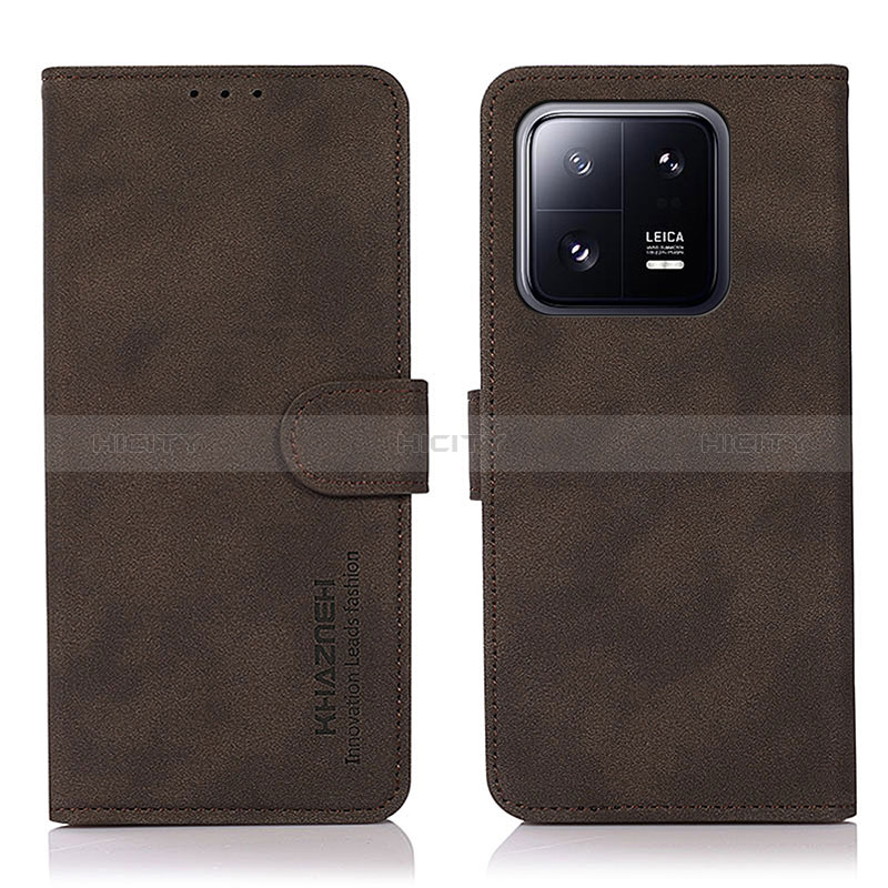 Coque Portefeuille Livre Cuir Etui Clapet D01Y pour Xiaomi Mi 13 Pro 5G Marron Plus