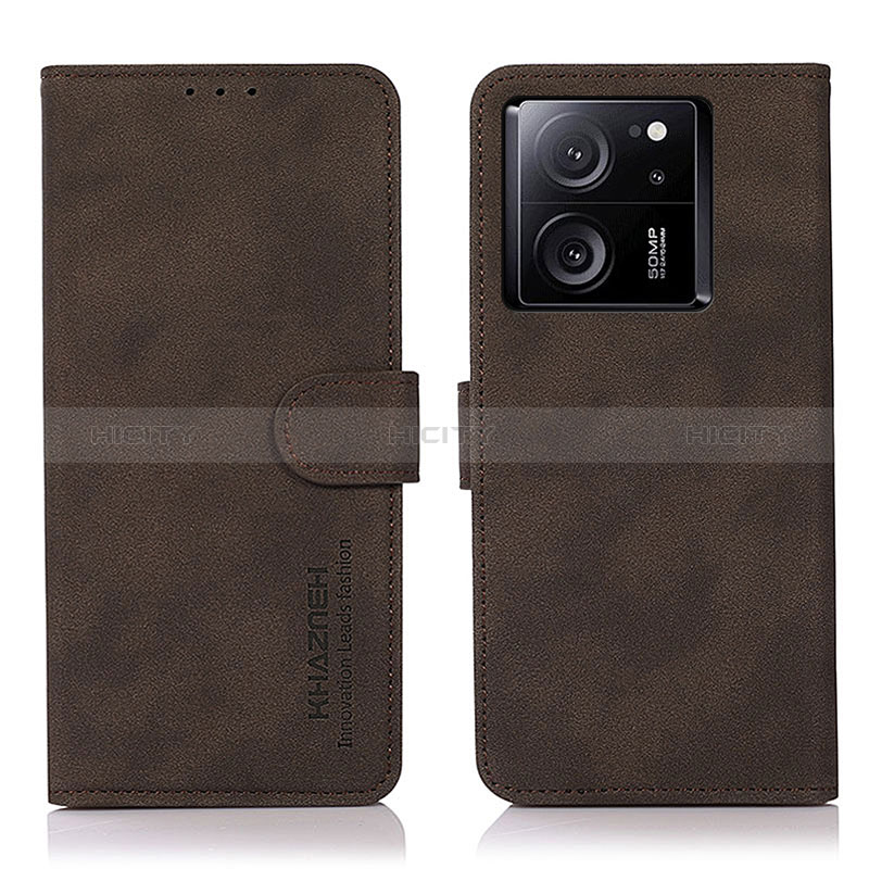 Coque Portefeuille Livre Cuir Etui Clapet D01Y pour Xiaomi Mi 13T 5G Marron Plus