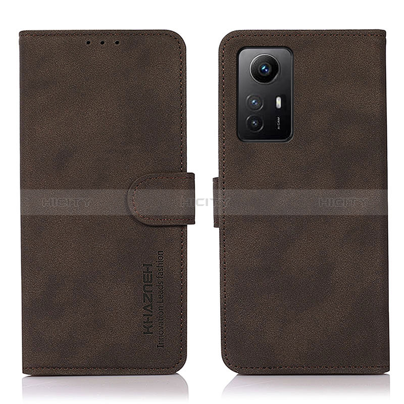 Coque Portefeuille Livre Cuir Etui Clapet D01Y pour Xiaomi Redmi Note 12S Marron Plus