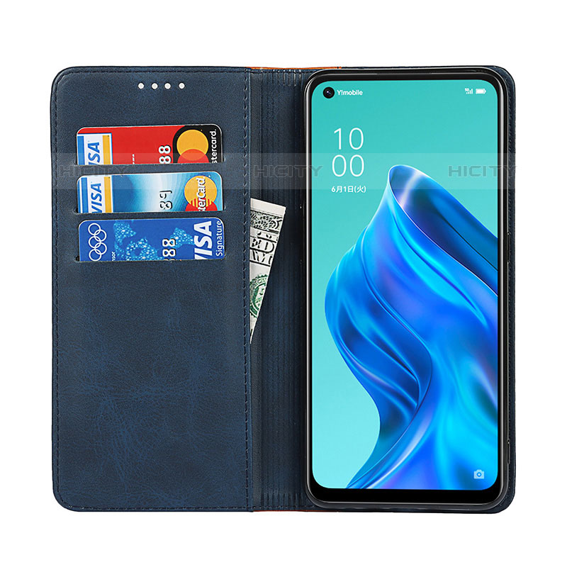 Coque Portefeuille Livre Cuir Etui Clapet D02T pour Oppo Reno5 A Plus