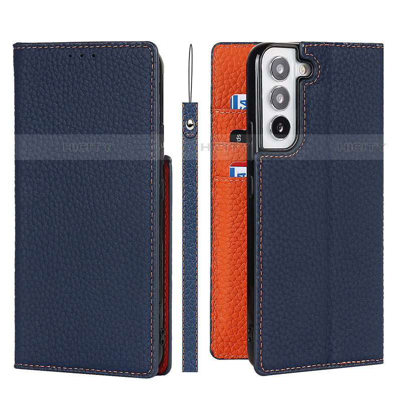 Coque Portefeuille Livre Cuir Etui Clapet D02T pour Samsung Galaxy S21 Plus 5G Plus