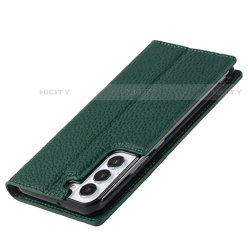 Coque Portefeuille Livre Cuir Etui Clapet D02T pour Samsung Galaxy S22 5G Plus