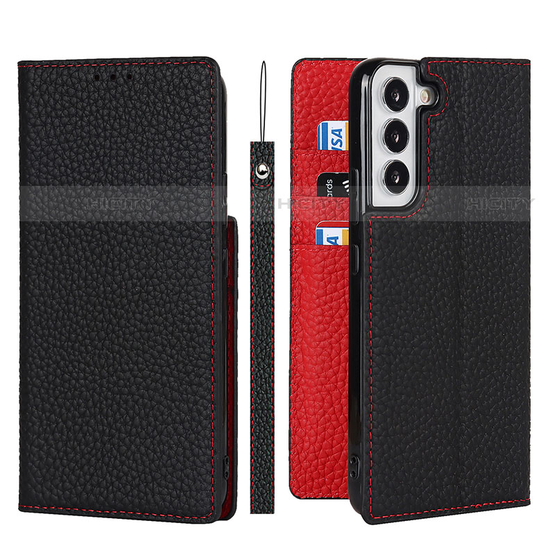 Coque Portefeuille Livre Cuir Etui Clapet D02T pour Samsung Galaxy S22 Plus 5G Plus