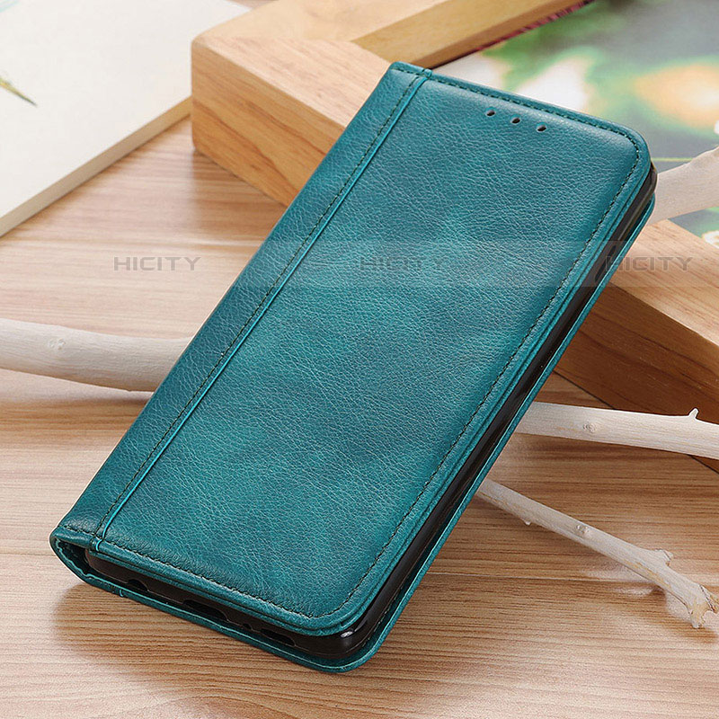 Coque Portefeuille Livre Cuir Etui Clapet D02Y pour Motorola Moto G10 Vert Plus