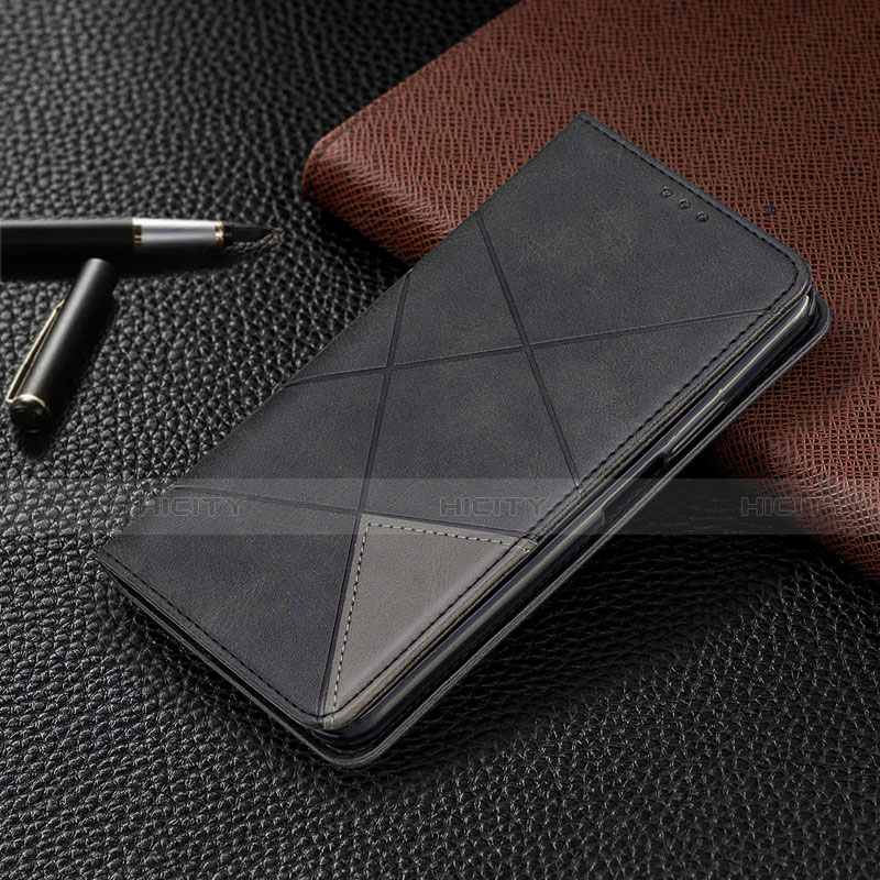 Coque Portefeuille Livre Cuir Etui Clapet D03 pour Xiaomi Mi Note 10 Pro Noir Plus