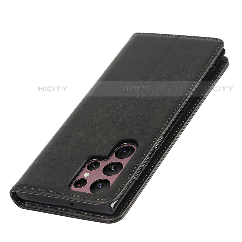 Coque Portefeuille Livre Cuir Etui Clapet D03T pour Samsung Galaxy S22 Ultra 5G Plus