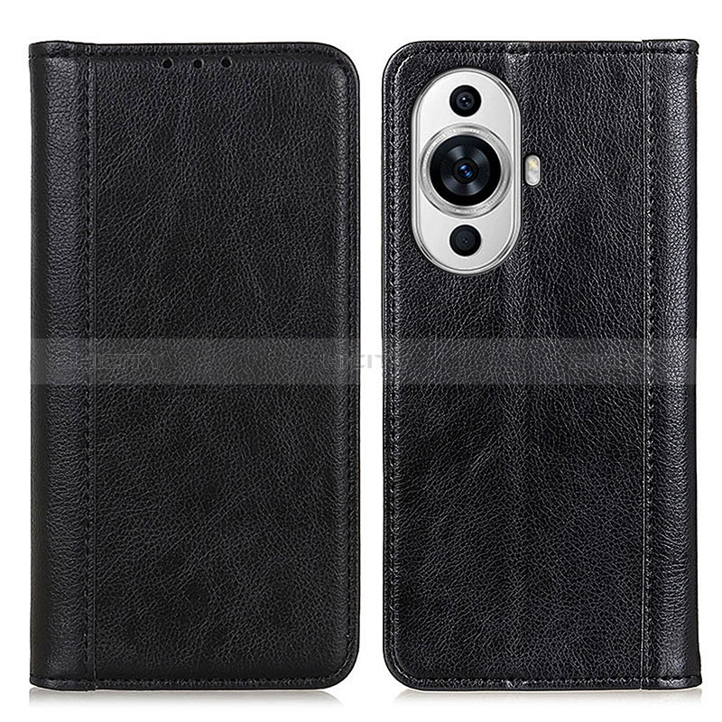 Coque Portefeuille Livre Cuir Etui Clapet D03Y pour Huawei Nova 11 Pro Noir Plus