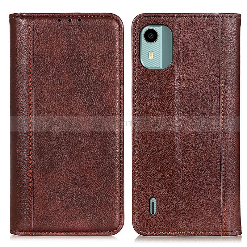 Coque Portefeuille Livre Cuir Etui Clapet D03Y pour Nokia C12 Plus