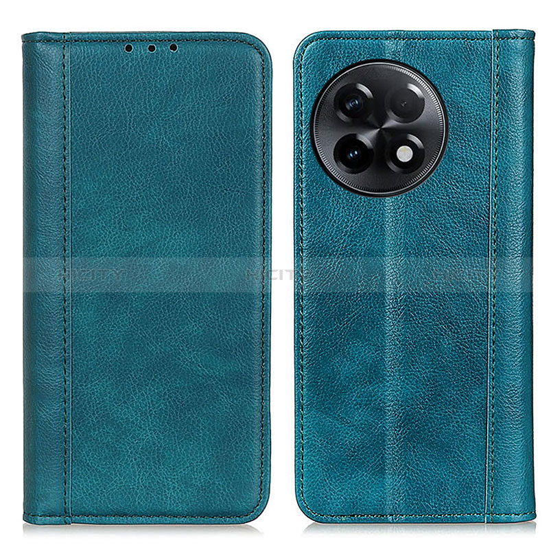 Coque Portefeuille Livre Cuir Etui Clapet D03Y pour OnePlus Ace 2 5G Vert Plus