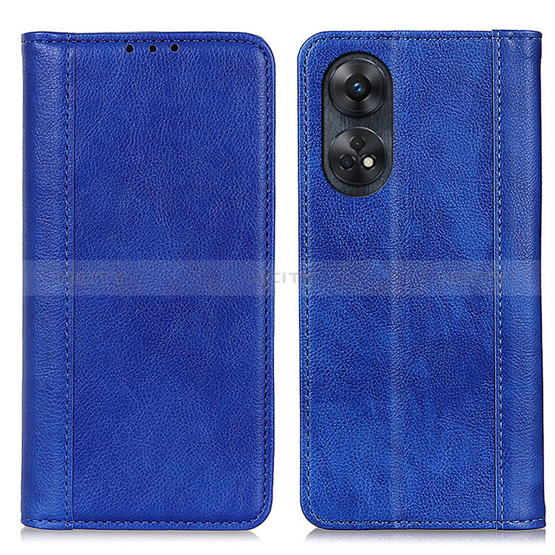 Coque Portefeuille Livre Cuir Etui Clapet D03Y pour Oppo Reno8 T 4G Plus