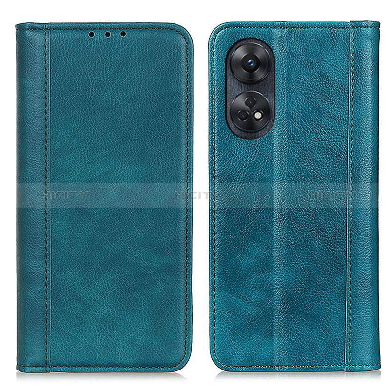 Coque Portefeuille Livre Cuir Etui Clapet D03Y pour Oppo Reno8 T 4G Plus