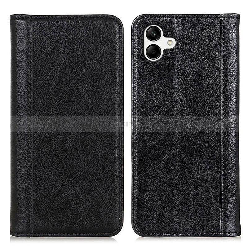 Coque Portefeuille Livre Cuir Etui Clapet D03Y pour Samsung Galaxy M04 Noir Plus