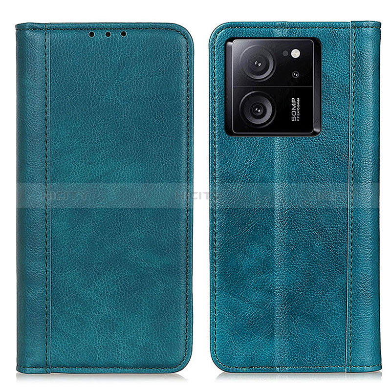 Coque Portefeuille Livre Cuir Etui Clapet D03Y pour Xiaomi Mi 13T 5G Vert Plus