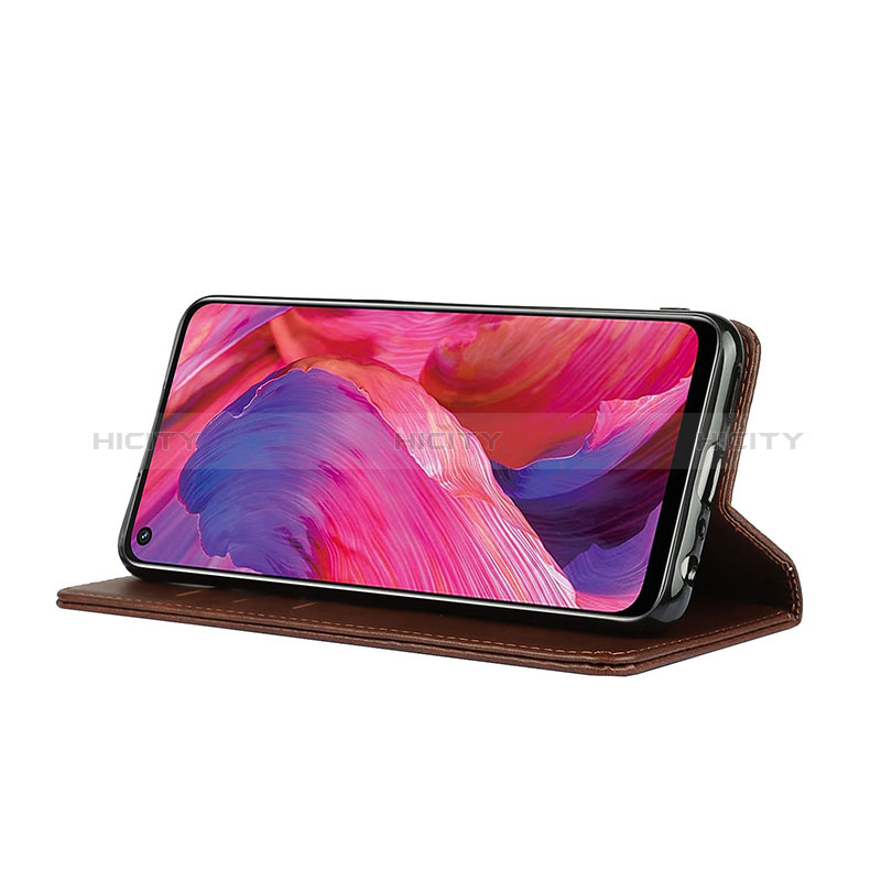 Coque Portefeuille Livre Cuir Etui Clapet D04T pour Oppo A74 5G Plus