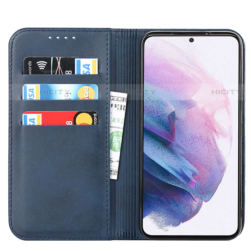 Coque Portefeuille Livre Cuir Etui Clapet D04T pour Samsung Galaxy S21 Plus 5G Plus