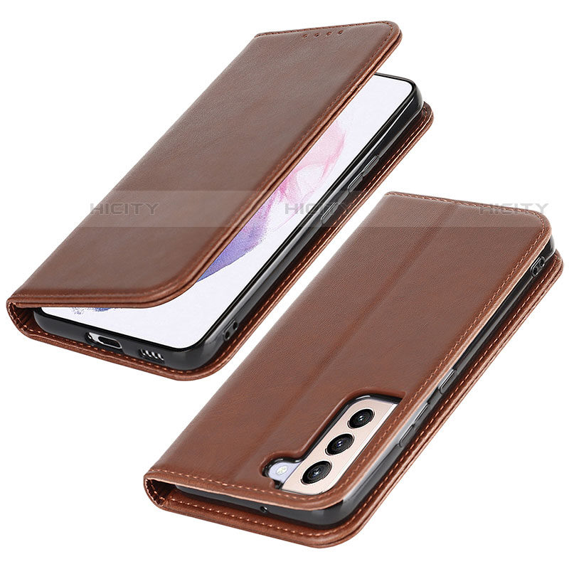 Coque Portefeuille Livre Cuir Etui Clapet D04T pour Samsung Galaxy S21 Plus 5G Plus