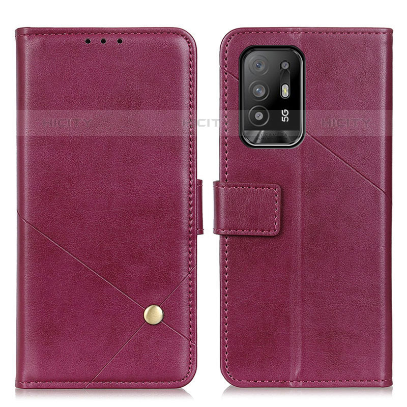 Coque Portefeuille Livre Cuir Etui Clapet D04Y pour Oppo F19 Pro+ Plus 5G Plus