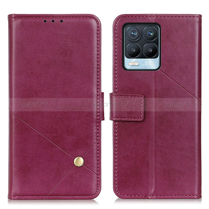 Coque Portefeuille Livre Cuir Etui Clapet D04Y pour Realme 8 Pro Plus