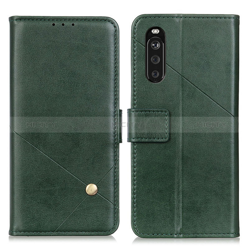 Coque Portefeuille Livre Cuir Etui Clapet D04Y pour Sony Xperia 10 III SOG04 Plus